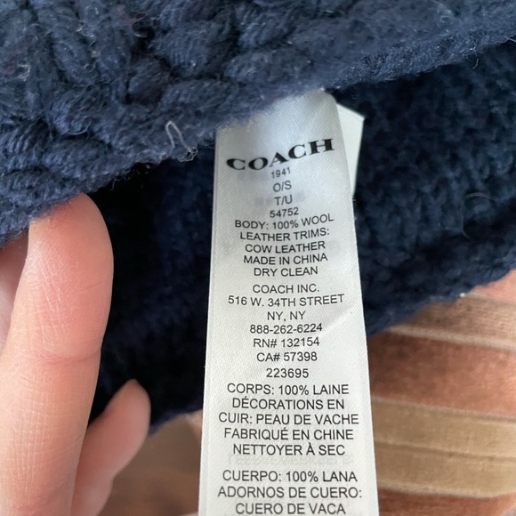 Coach Wool Beanie - Picture 4 of 4